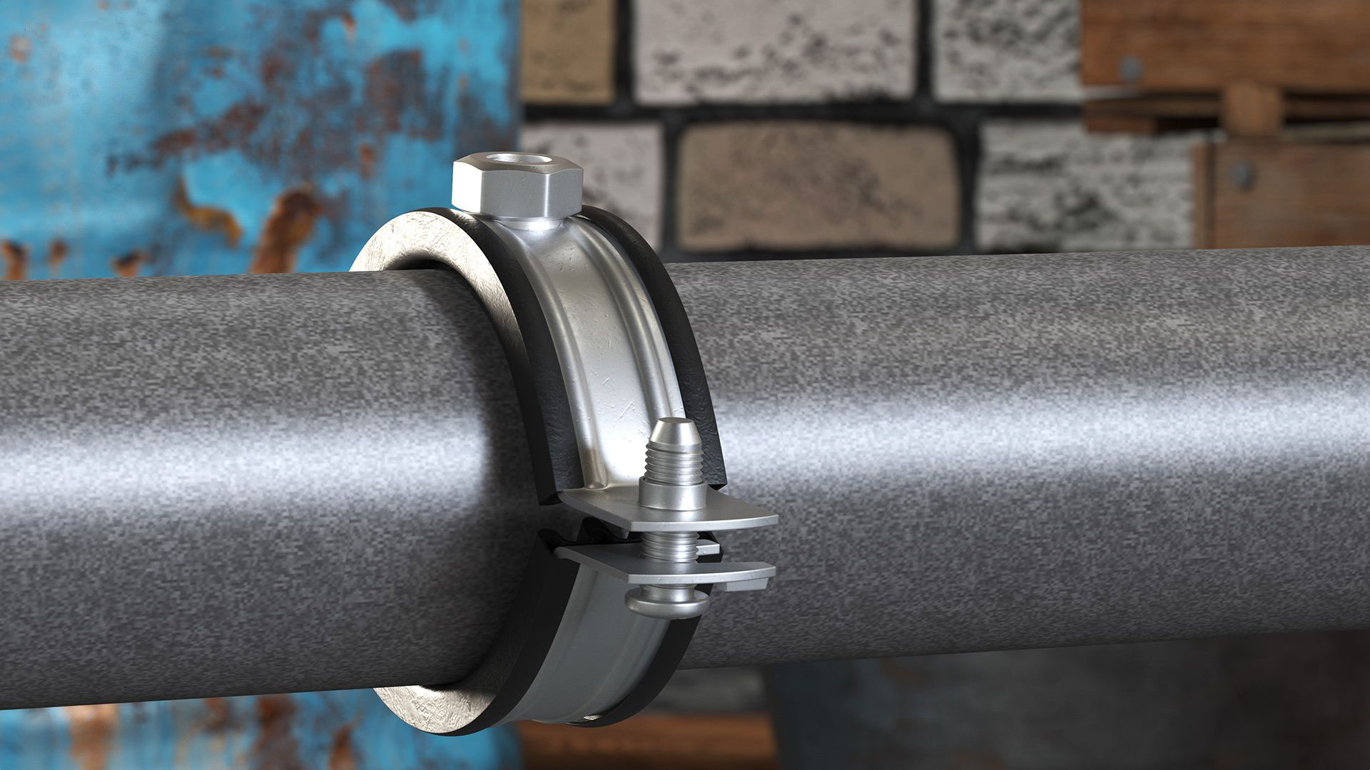 نصب بست عایقدار مانافیکس در سیستم لولهکشی