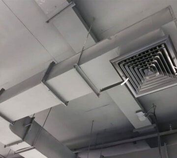 اتصال فلنج کانال هوا به تجهیزات تهویه