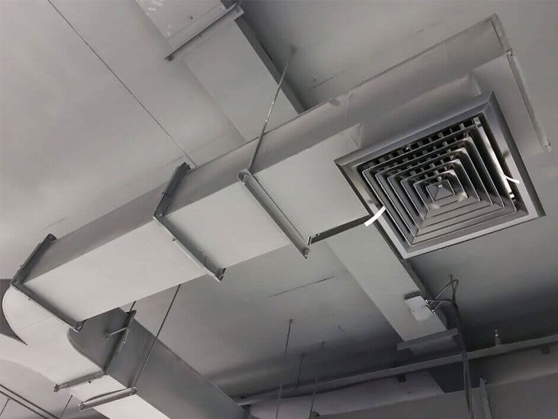 اتصال فلنج کانال هوا به تجهیزات تهویه