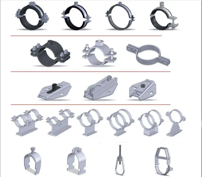 بست لوله و اتصالات تاسیسات: خرید آنلاین با ارسال سریع