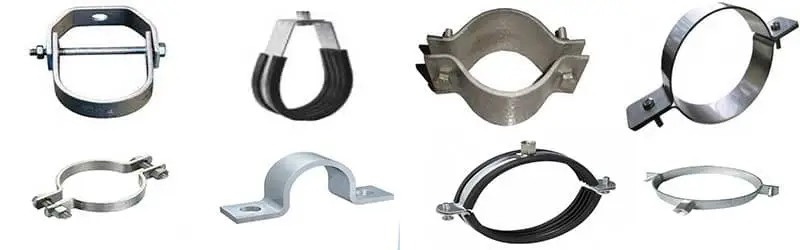 مشخصات فنی انواع بست لوله گالوانیزه