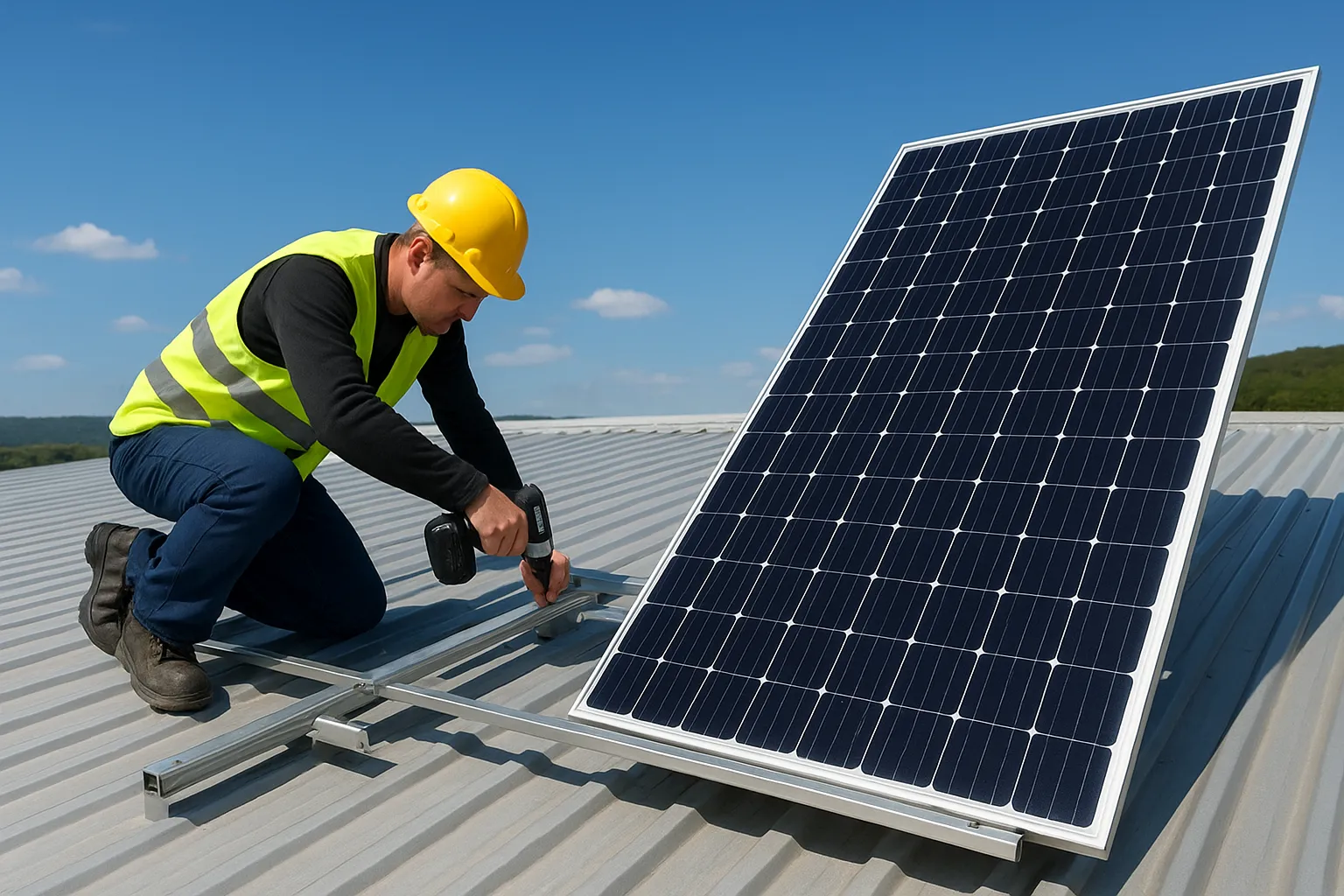 راهنمای نصب سریع و ایمن استراکچر پنل خورشیدی