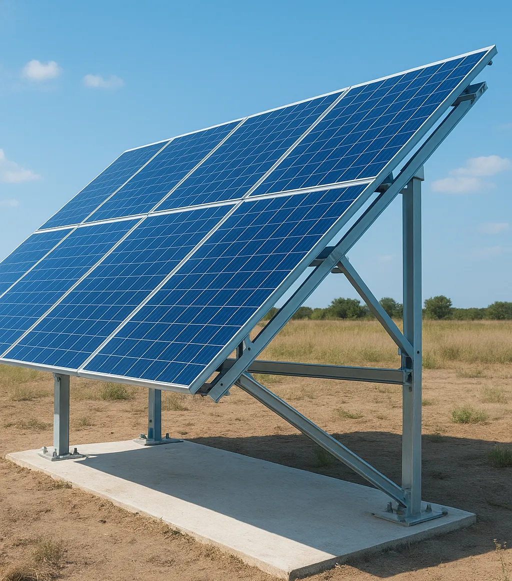 انتخاب بهترین آلومینیوم و فولاد برای استراکچر خورشیدی