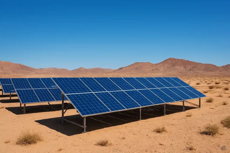 طراحی استراکچر خورشیدی مناسب مناطق کویری ایران