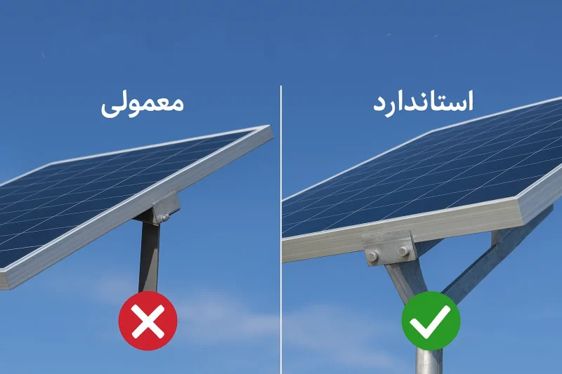 سوپرفیکس پنل خورشیدی استاندارد یا معمولی؛ انتخاب حرفه‌ای