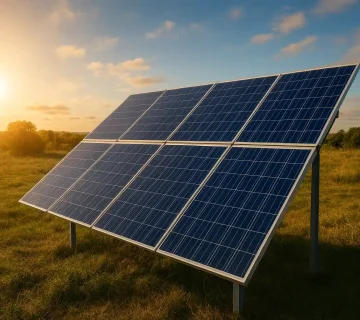 تعیین بهترین زاویه نصب پنل خورشیدی با صفحات افقی و عمودی