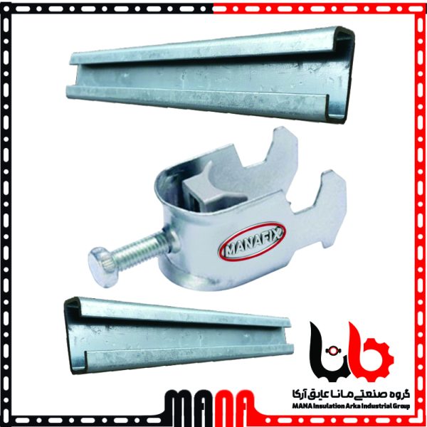 تجهیزات ساپورت لوله و کابل، شامل ریل چنگالی و بست