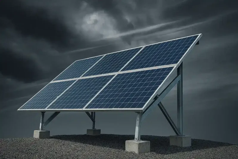 استراکچر خورشیدی مقاوم در برابر بادهای شدید؛ راهنمای انتخاب