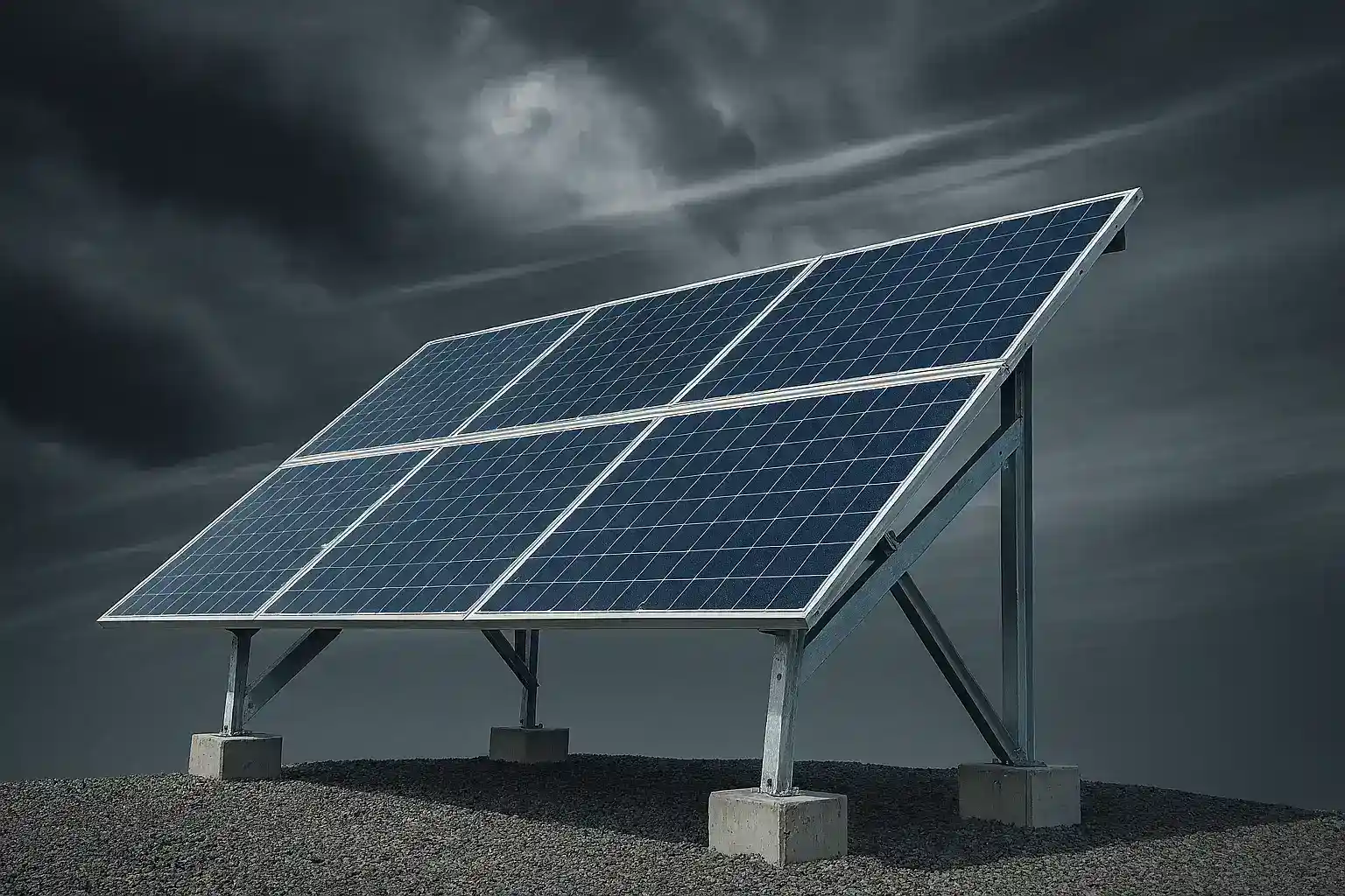 استراکچر خورشیدی مقاوم در برابر بادهای شدید؛ راهنمای انتخاب