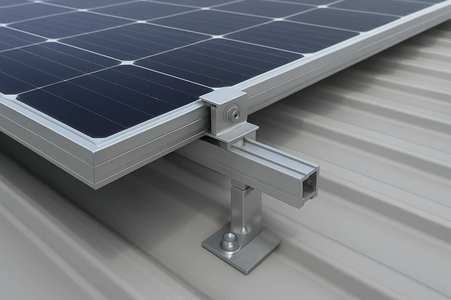 نصب سریع و ایمن سوپرفیکس پنل خورشیدی