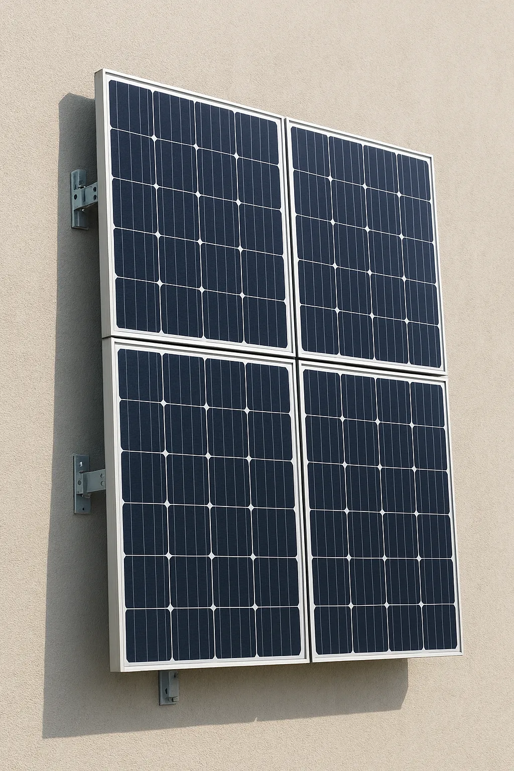 نکات فنی نصب پنل خورشیدی روی صفحات عمودی در پروژههای انرژی خورشیدی