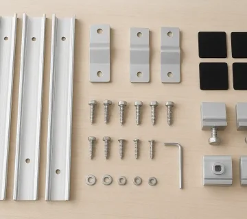 چک‌لیست خرید صفحات نصب پنل خورشیدی