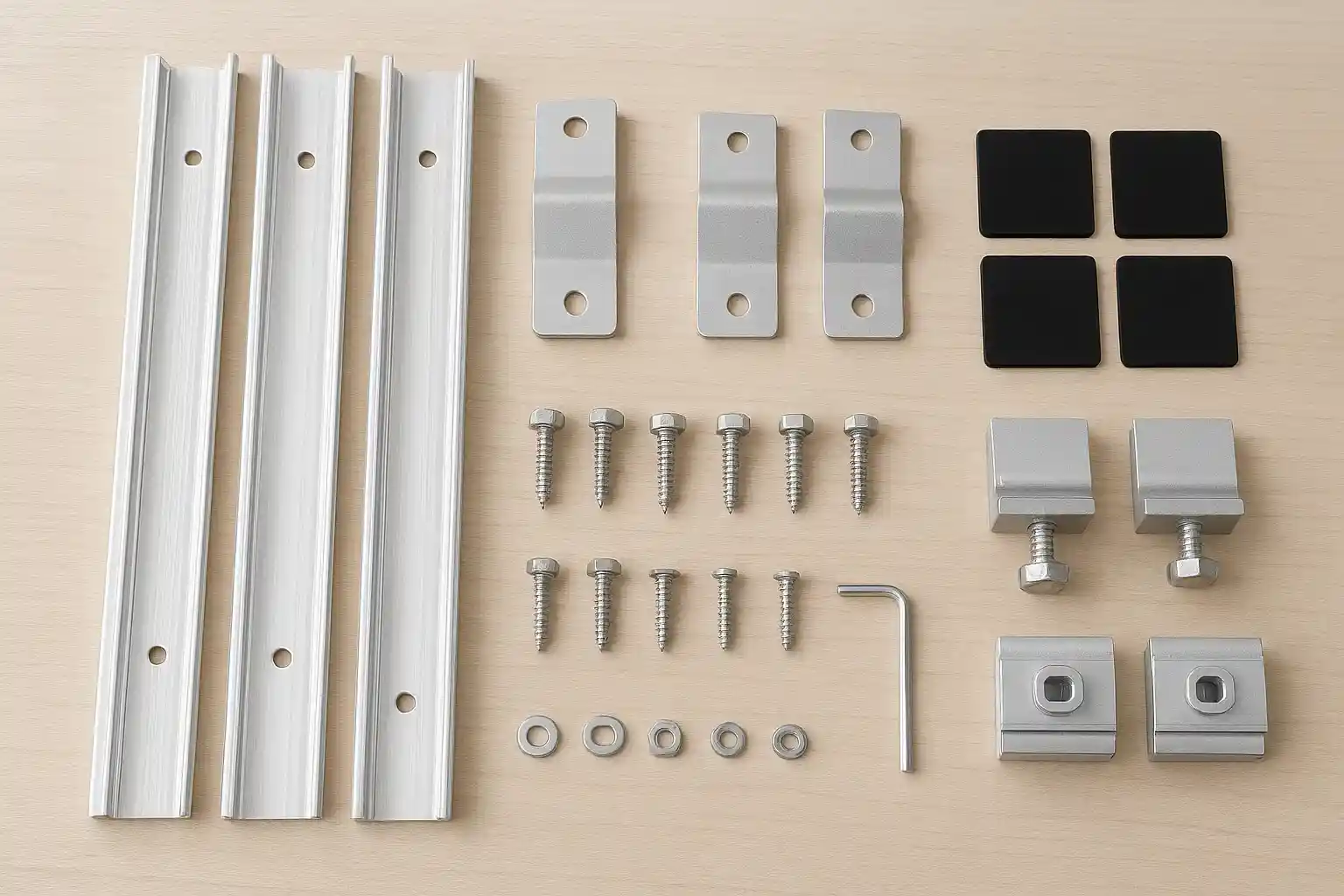 چک‌لیست خرید صفحات نصب پنل خورشیدی