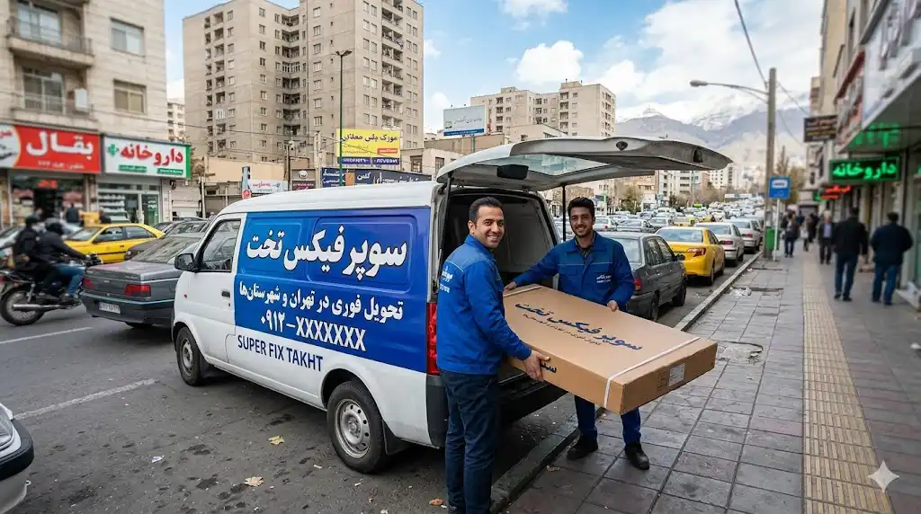 نصب تخصصی اتصالات سوپر فیکس تخت در کارگاه تهران