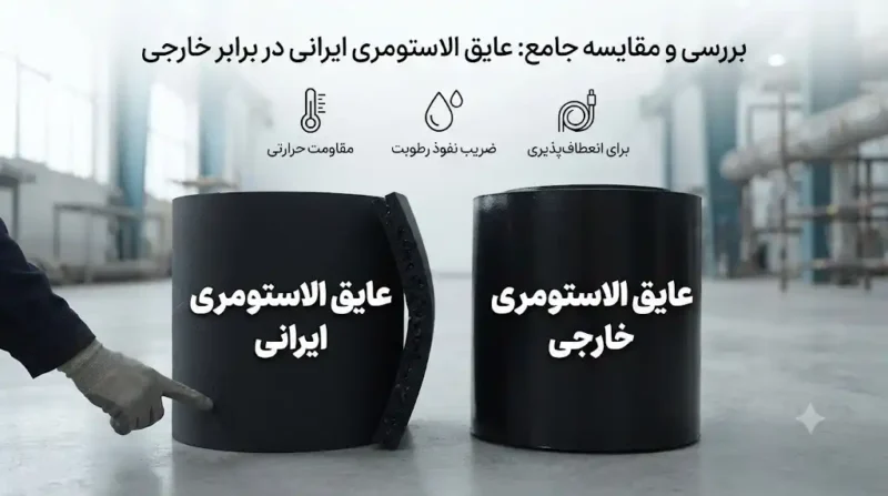 مقایسه عایق الاستومری ایرانی و خارجی؛ کدام گزینه برای پروژه شما بهتر است؟