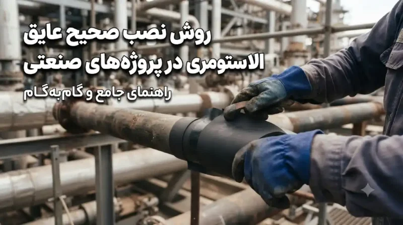 روش نصب صحیح عایق الاستومری در پروژه‌های صنعتی؛اجرای استاندارد و افزایش عمر