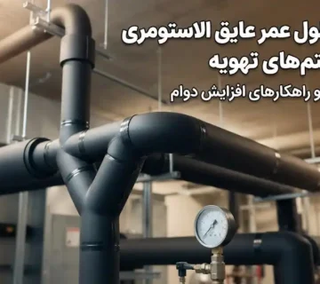 بررسی طول عمر عایق الاستومری در سیستم‌های تهویه